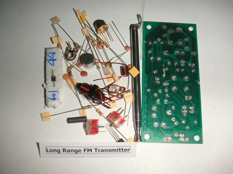 Hobby DIY Science Kit Project Long Range FM Radio Transmitter RF Voice